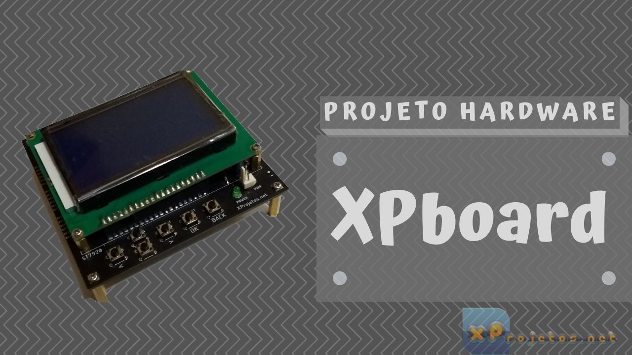 Capa_XPboard_Hardw XPsys - Sistema para ESP32 com ST7920