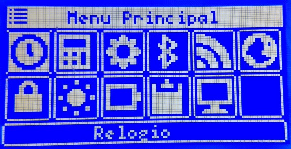 XPsys_Tela_Menu-Principal XPsys - Sistema para ESP32 com ST7920