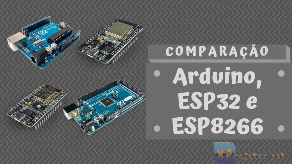 Arduino, ESP32 e ESP8266 – Comparação