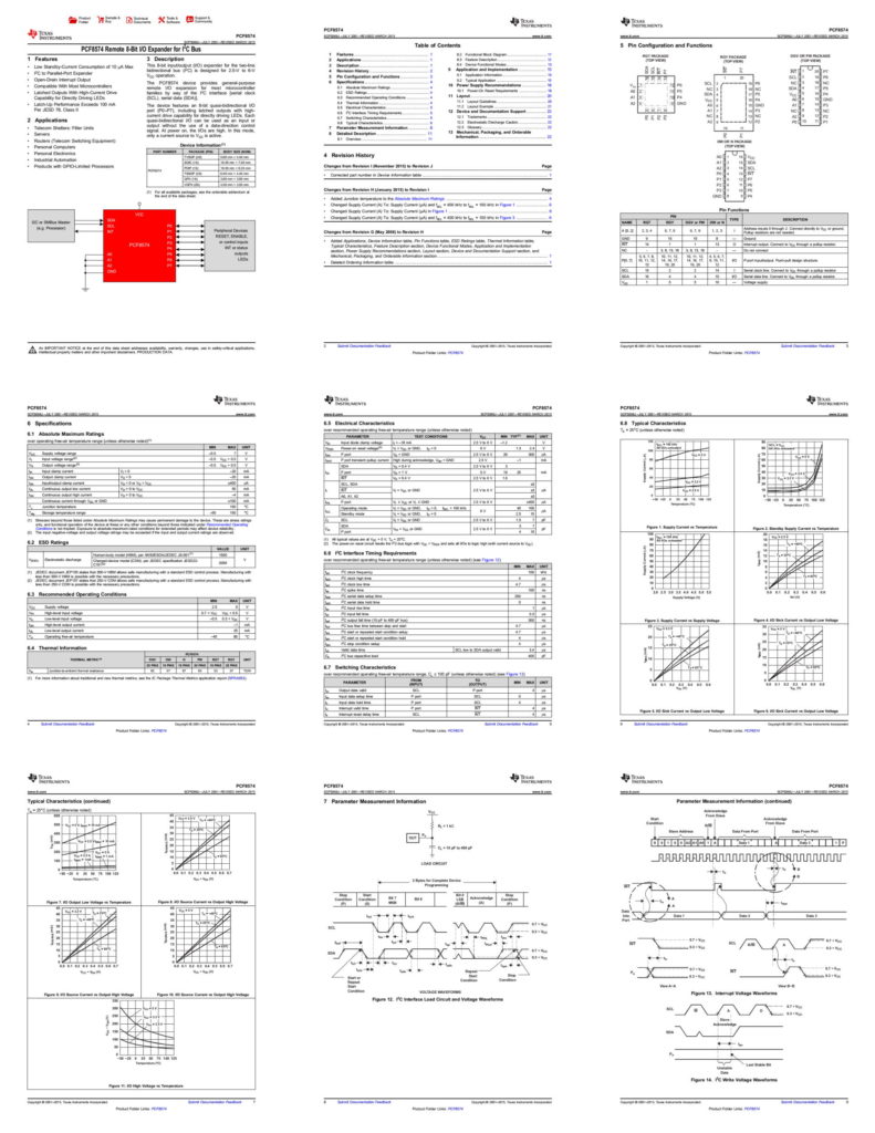PCF8574_PDF_Texas_Instruments-791x1024 PCF8574A - Texas Instruments - Datasheet